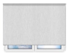 Стандартные рулонные шторы Анже белый цена. Купить в «Мастерская Жалюзи»